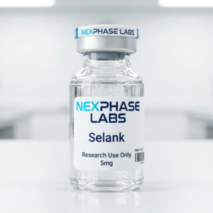 Selank research peptide 5mg vial NexPhase Labs Research Use Only